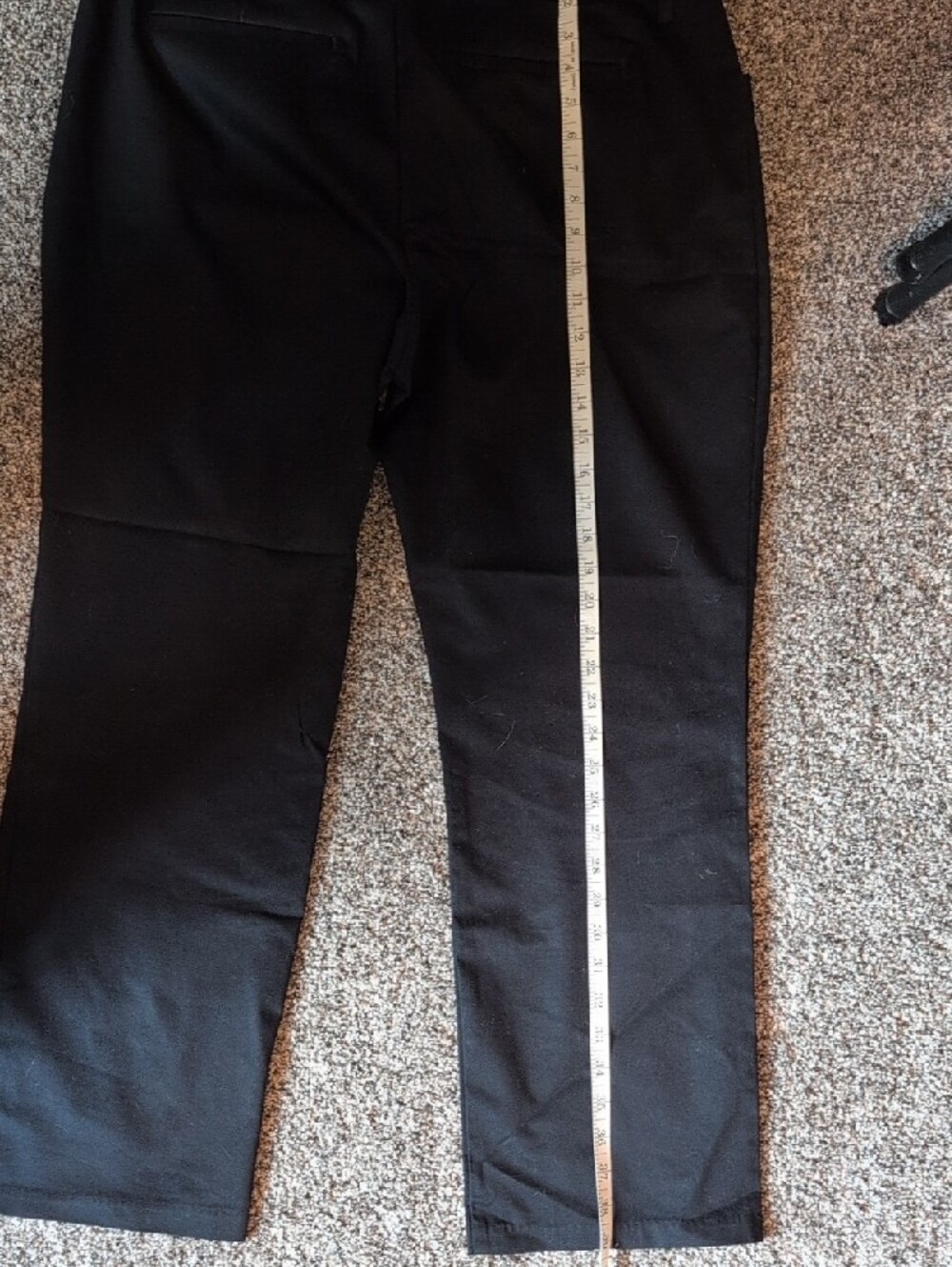 Lee Black Relaxed Fit Straight Leg Pants - Picture 4 of 6